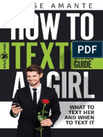 How To Text A Girl - A Girls Chase Guide (Girls Chase Guides) PDF
