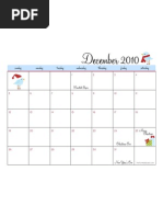 Download December 2010 Calendar - TomKat Studio by The TomKat Studio SN41375798 doc pdf