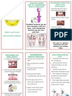 Leaflet Perawatan Gigi