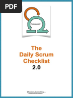 Daily Scrum Checklist