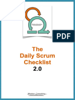 Daily Scrum Checklist