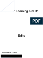 Learning Aim b1 2