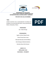 Análisis de la comercialización de pitahaya en Ecuador 2012-2014