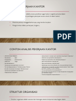 Analisis Pekerjaan Kantor Dalam Manajemen Perkantoran