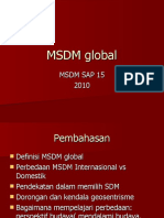 MSDM Internasional