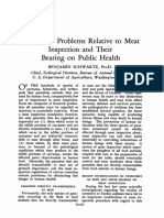 Problems Relative To Meant and Public Health