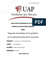 El Trauma y Neurosis