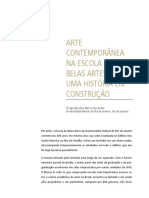 Arte Contemporanea Na Escola de Belas Ar PDF