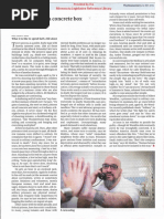 Two Decades in a Concrete Box