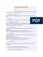 La Administración y Planificación - Docx PRIMERO