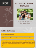 Estilos de Crianza Familiar
