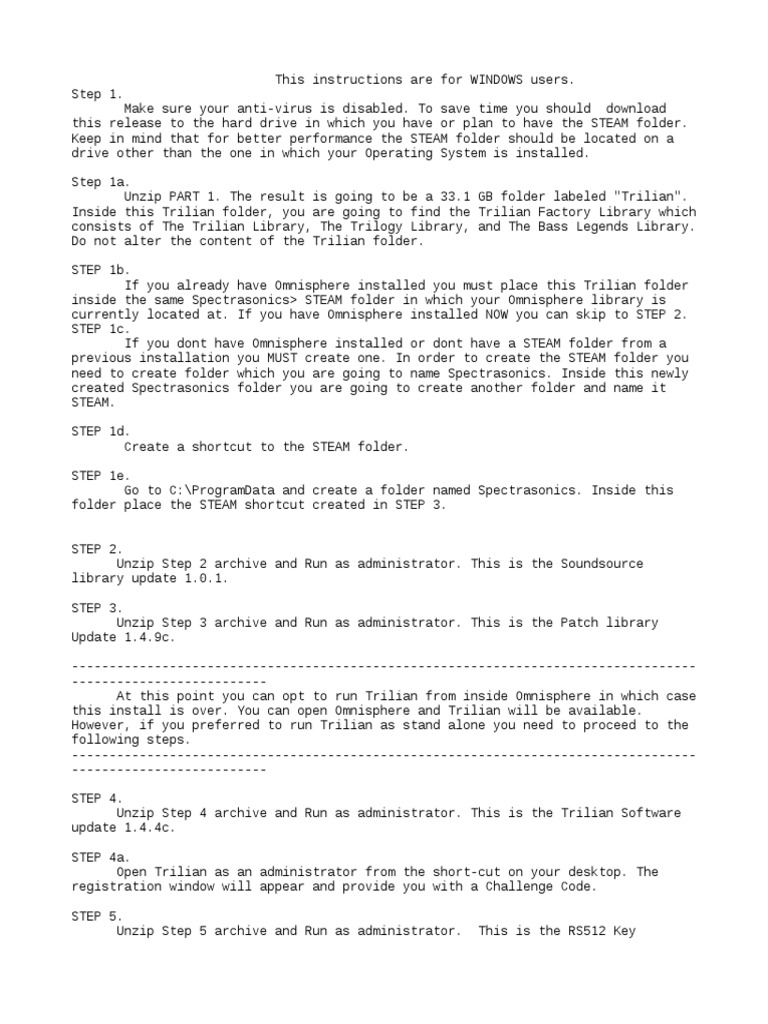 Trilian Instructions nOTE PAD++ | PDF | Areas Of Computer Science ...