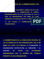 La Teoria General de La Administracion (Tga)