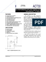 High Performance Off-line Controller