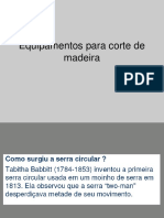 Serra de Bancada - Serra Circular Manual