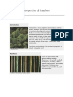 Mechanical Properties of Bamboo