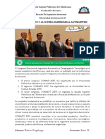 III Coniadt 2019 y La III Feria Empresarial Automotriz