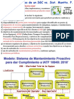 MODELO de Sist.-Mantto. Proactivo vs. IATF