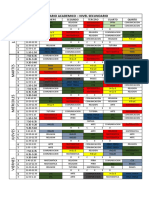 Horario Academico 2017