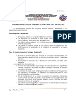 CLASE N° 05 - FORMALIDADES DE PRESENTACION DEL PSI