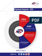 Servicios AES: OEA, PVP, Certificación, Capacitación