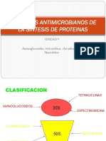 Fármacos Antimicrobianos de La Sintesis de Proteinas