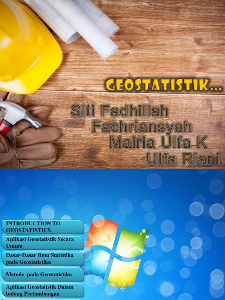 Pengenalan Geostatistika dan Aplikasinya | PDF | Komputer | Teknologi ...