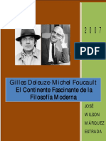 Gilles Deleuze Michel Foucault El Continente Fascinante de La Filosofc3ada Moderna2