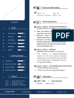 Business Style Resume For Lawyers-WPS Office