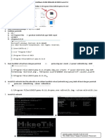 Praktikum VLAN Mikrotik Di GNS3 Versi CLI