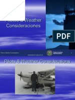 Pilotos & Weather Consideraciones