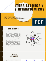 Estructura Atómica y Enlaces Interatómicos
