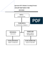 Struktur Kepengurusan Ilf Pgsd Jip Fkip Kbm Unib