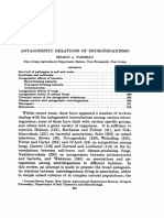 Dealing The Antagonistic Interrelations Specific Variety Organisms. Himovskaia Carter Fungi, Disease-Producing Antagonisms Bacteria, Review