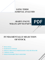 Long Term-Fundamental PDF