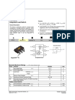 FDC6329L Integrated Load Switch: Features