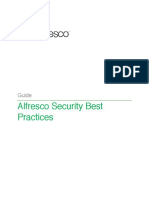 Alfresco Security Best Practices - Guide PDF
