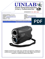 Medidor de Distancia Pce-Lrf 600