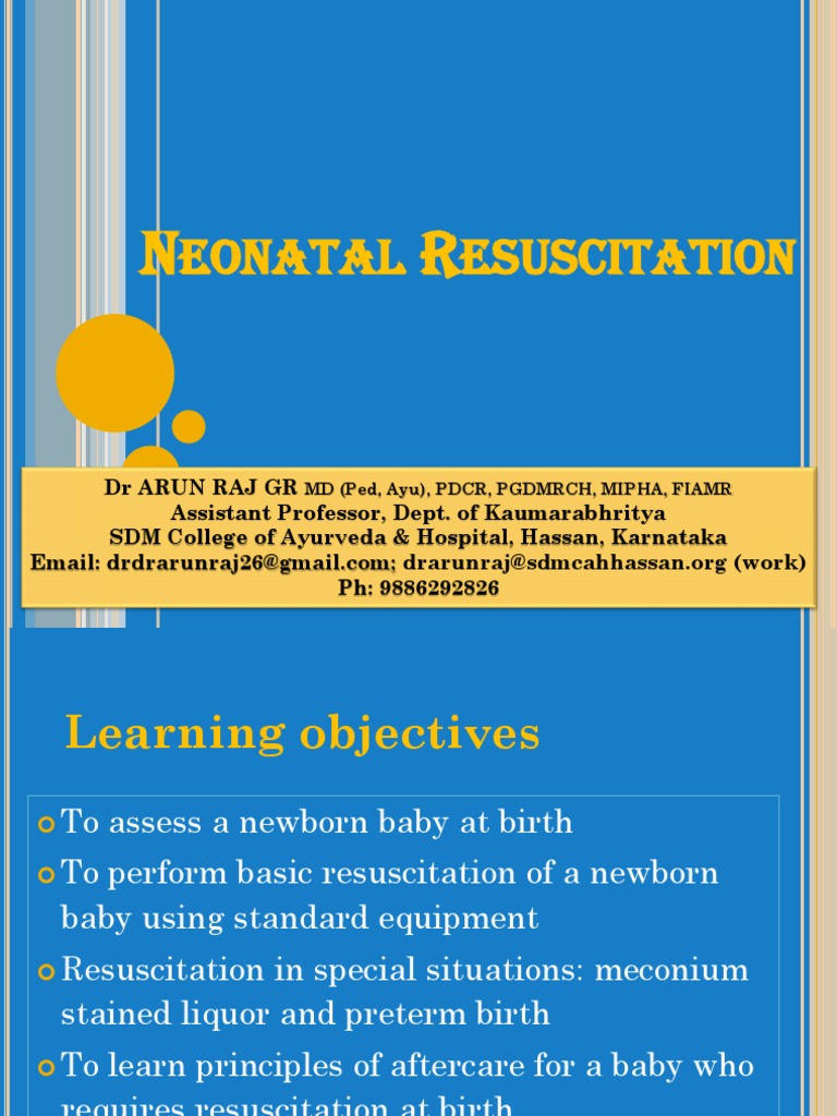 Resuscitation | PDF | Cardiopulmonary Resuscitation | Childbirth