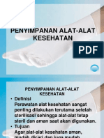 Penyimpanan Alat-Alat Kesehatan