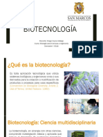 Clase 10 Biotecnologia - UNMSM