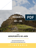 Paquete 4d3n Desde Jaén 2019