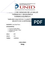 Informe Clorfenamina