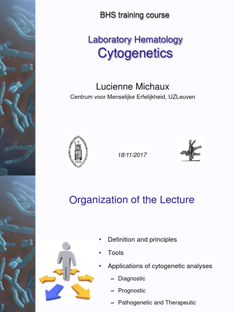 Cytogenetics: Laboratory Hematology | PDF | Fluorescence In Situ ...