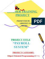 PAYROLL SYSTEM PROJECT