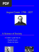 Auguste Comte - PPT Presentation