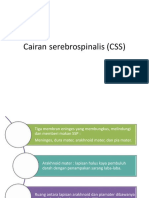 Tugas Cairan Serebrospinalis (CSS)