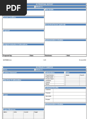 A3 Reports