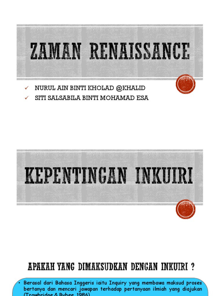 Zaman Renaissance Pdf
