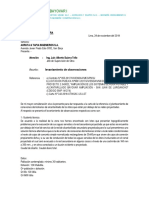 Consorcio Bayovar I: levantamiento de observaciones sobre conexiones domiciliarias de alcantarillado